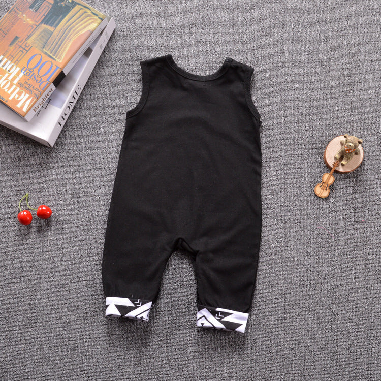 Trendy Pattern Men's And Women's Baby Cotton One-piece