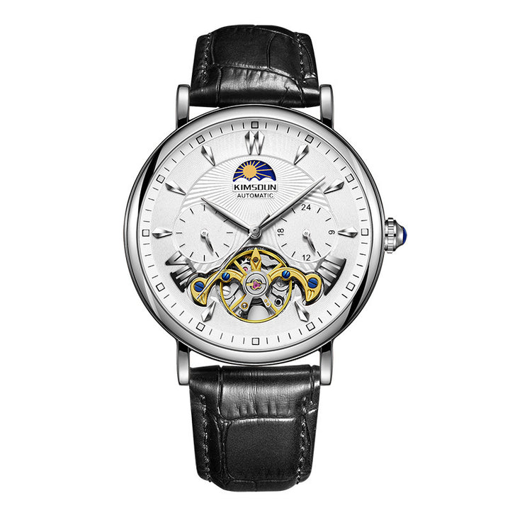 Sun Moon Star Watch Mechanical Mecanic pentru bărbați