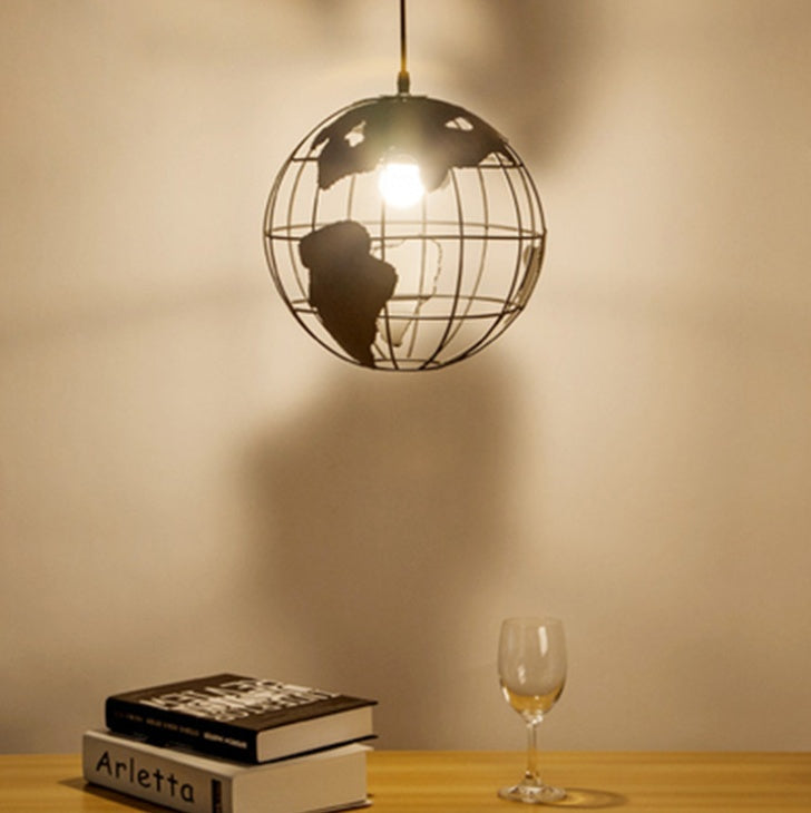 Lumina Pandantivului Globe - Lampa Pământului Globe