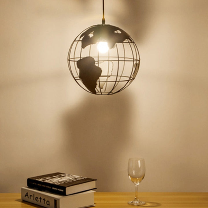 Lumina Pandantivului Globe - Lampa Pământului Globe