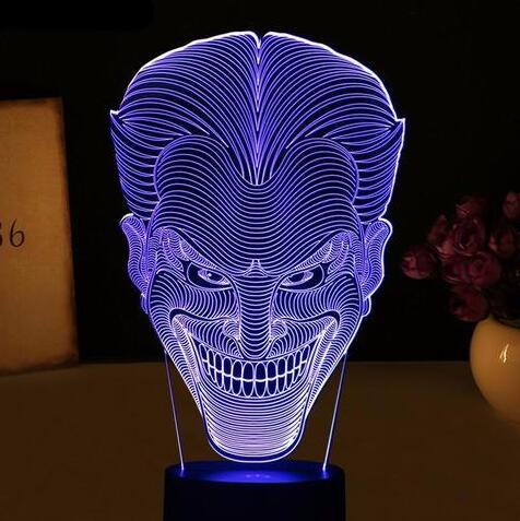 Lampa cu LED 3D Color USB