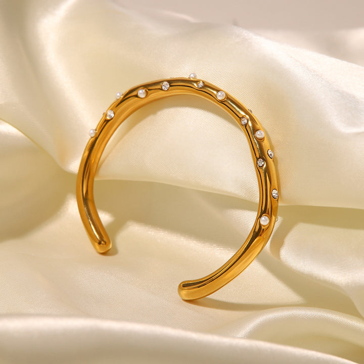 Corisande Gold Bangle