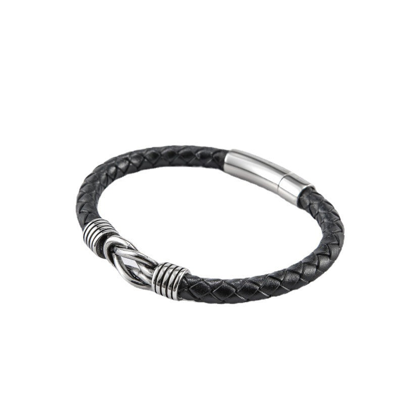 Fashion Personality Leather Men's Bracelet Jewelry