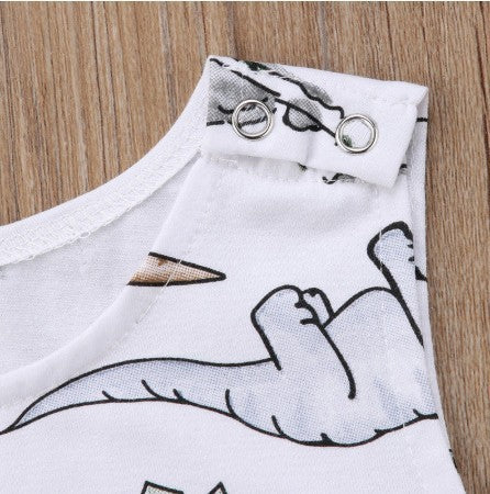 Baby Jumpsuit Baby Suit Dinosaur Jumpsuit Crawling Suit