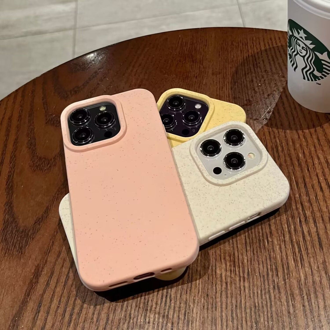 Tpu Wheat Straw Frosted Soft Phone Case