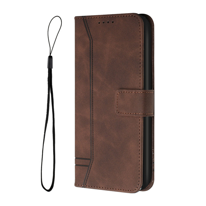 New Matte Solid Color Flip Card Wallet