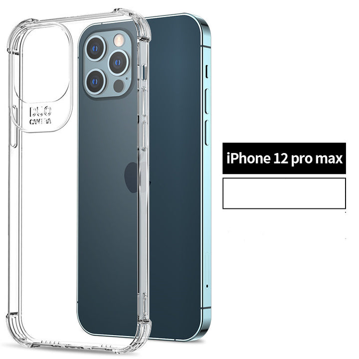 Compatible with Apple, Compatible with Apple , iPhone 12 case silicone anti drop transparent