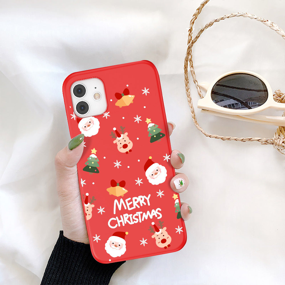 Christmas Day Theme Mobile Phone Soft Case