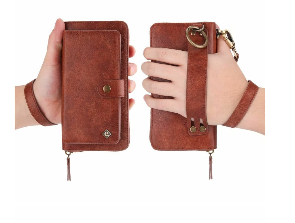 New Multi-function Mobile Phone Case Phone Shell Zipper Wallet Set Car Function Phone Case