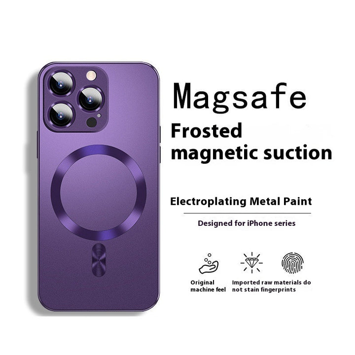 Electroplarea carcasei telefonului magnetic Creative Cover Full Soft Shell