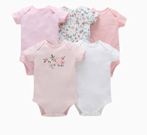 Baby Romper Ambalare din cinci piese Set de cutie cadou pentru bebeluși