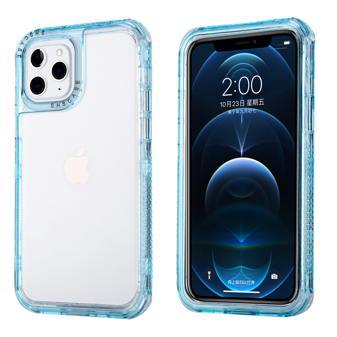 Compatibil cu Apple, noul cadru de gradient este potrivit pentru carcasa telefonică Apple Transparent