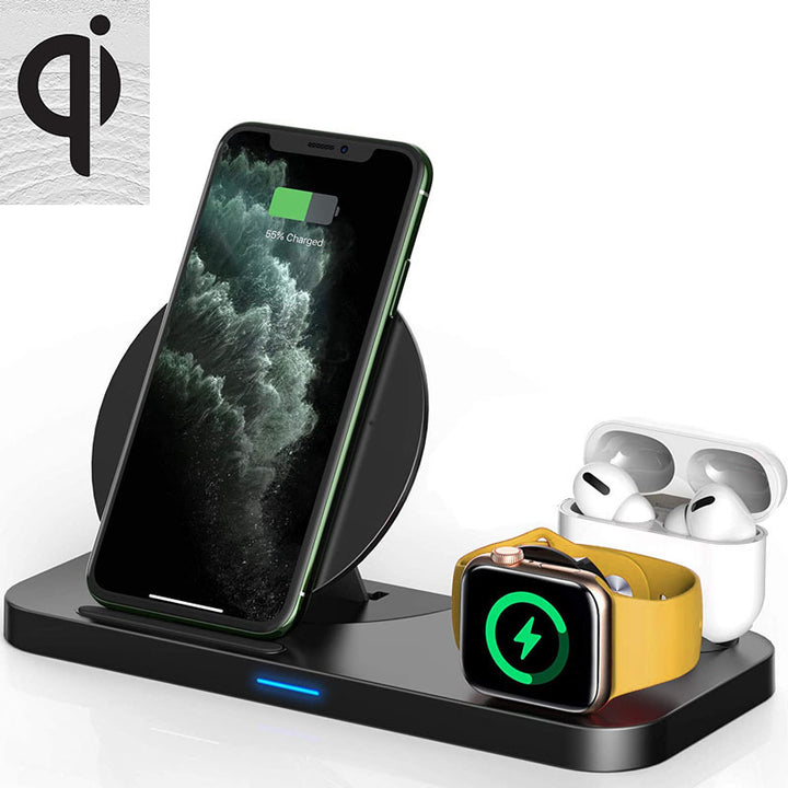 Three-in-one Multifunctional Wireless Charger