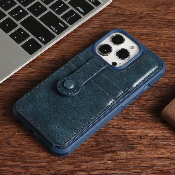 Leather Card Flip Stand Phone Case Cover