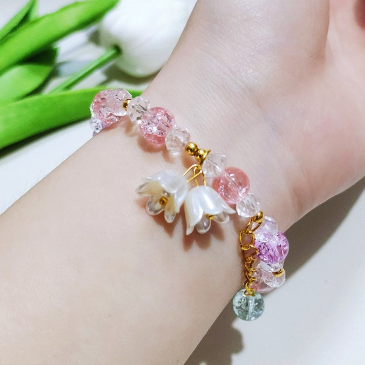 Lily Bracelet Colorful Glaze Simple All-match Bracelet