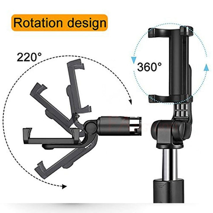 Compatibil cu Apple, Tripod Selfie Stick Mobile Universal Live Triangle Bracket