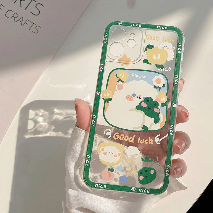 Summer Lamb Frog Mobile Phone Case Full Package