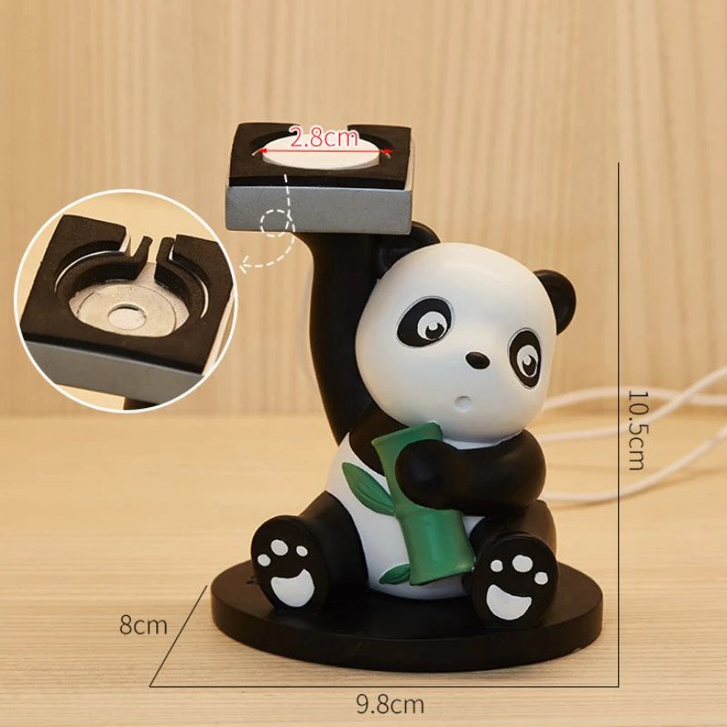 Cute Panda Phone Holder Small Ornaments