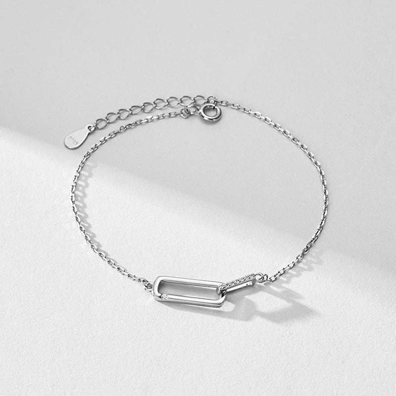 Women's Sterling Silver Geometric Original Bracelet