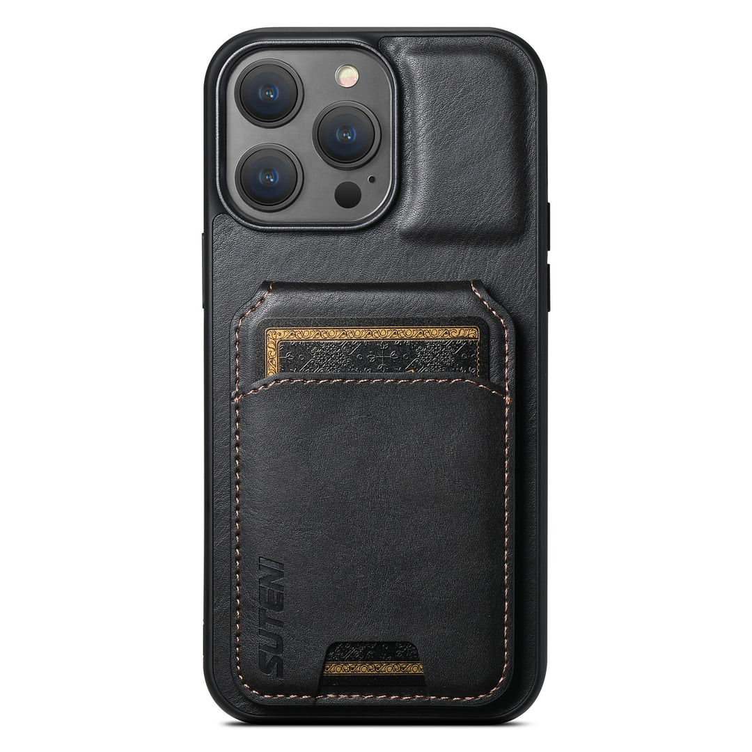 Leather Business Card Phone Case