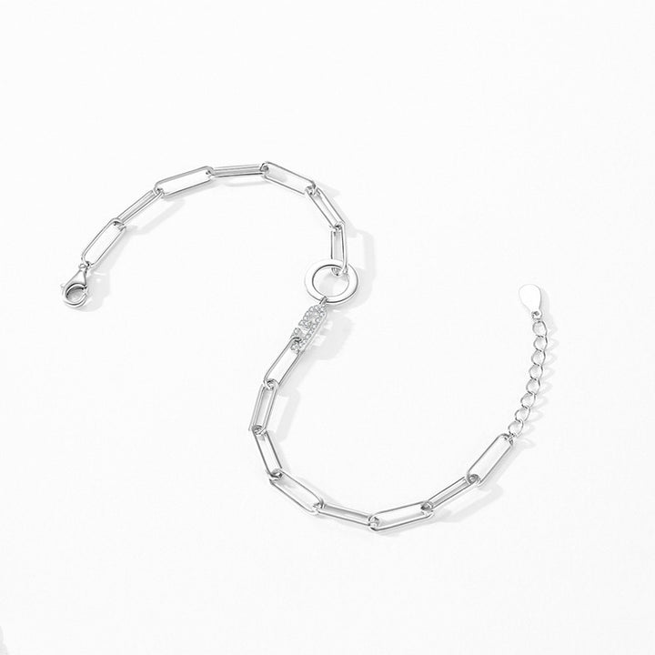 Fashion Chain-shaped Letter Bracelet Women