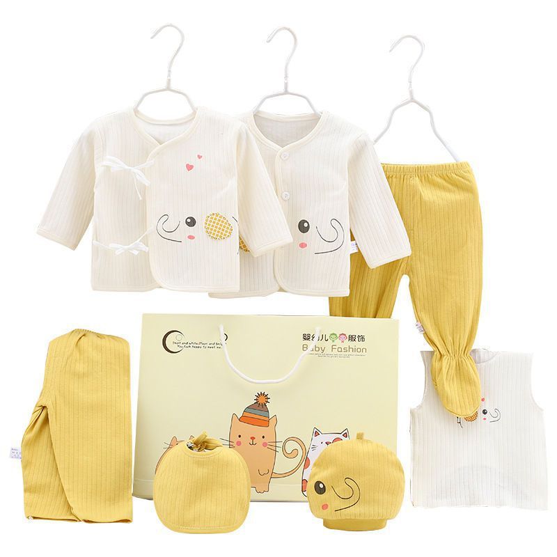 Pure Cotton Baby Clothes Spring And Autumn Summer Children Gift Box Set