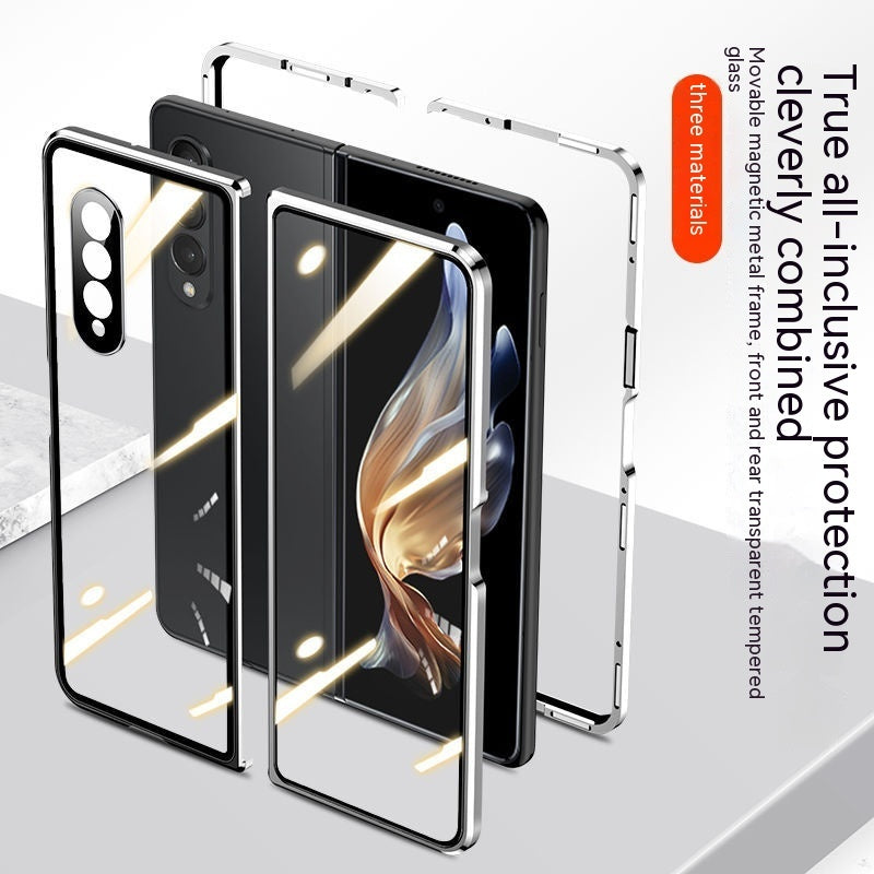 Aplicabil pentru zfold5 Folding Phone Telepure, rezistent all-inclusive, rezistent la picături