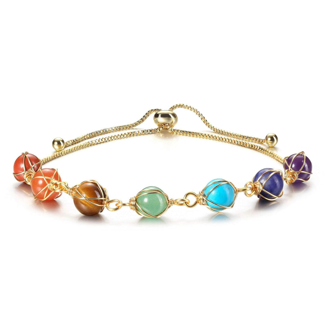 Bracelet Bracelet Natural Stone Seven Gems