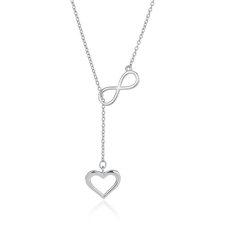 Fashion Numbers Heart-shaped Necklace For Women