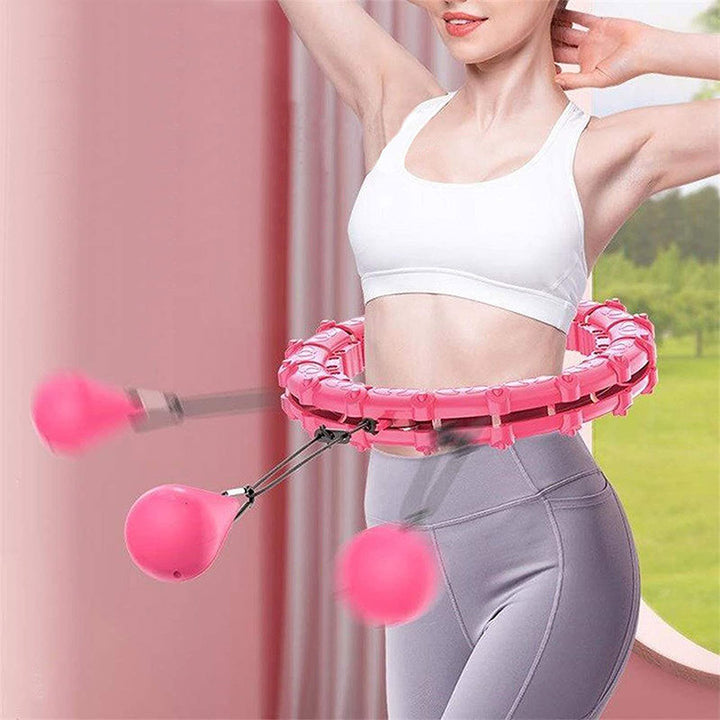 Noduri personalizate ponderate hoola fitness hoop inteligent hula subțire talie scădere în greutate noduri ponderate hoola fitness hoop inteligent hula subțire slăbiciune