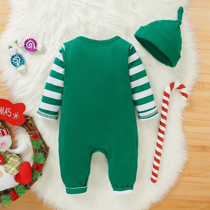 Cross Border Autumn And Winter Christmas Baby Jumpsuit