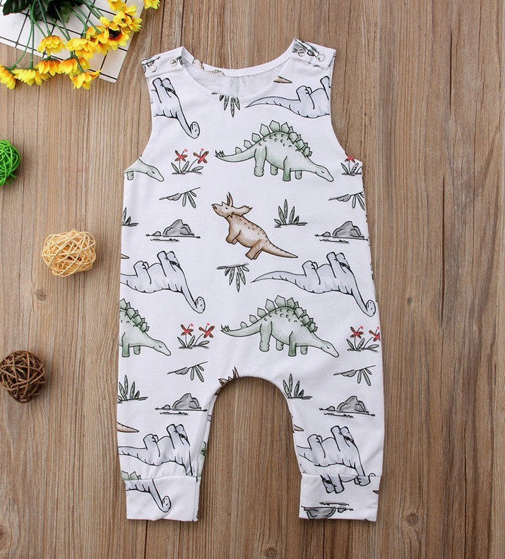 Baby Jumpsuit Baby Suit Dinosaur Jumpsuit Crawling Suit