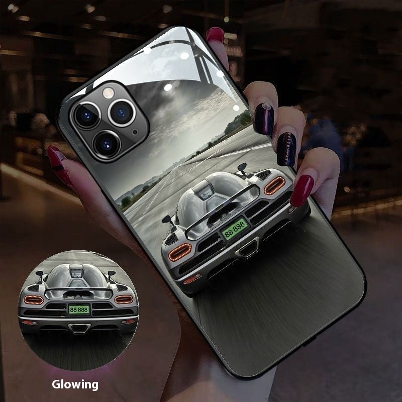 Phone Case Caller Luminous Night Shadow Car