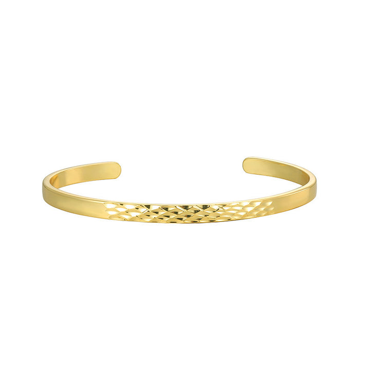 Carven Design Pattern Bracelet Simple Personalized All-match Cold Style