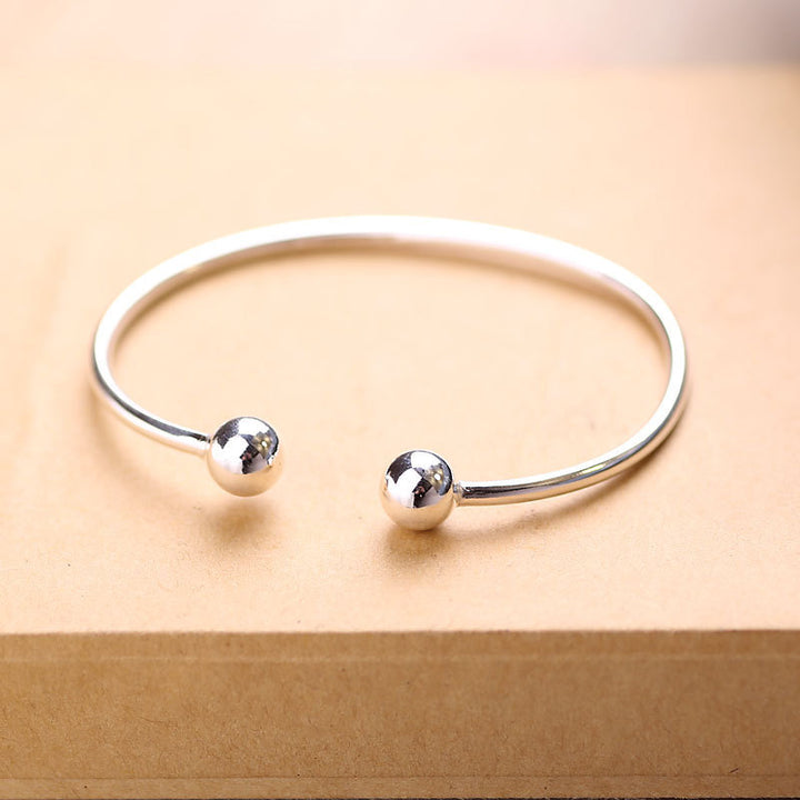 Bracelet double ball opening