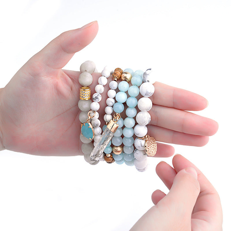 Natural stone bracelet