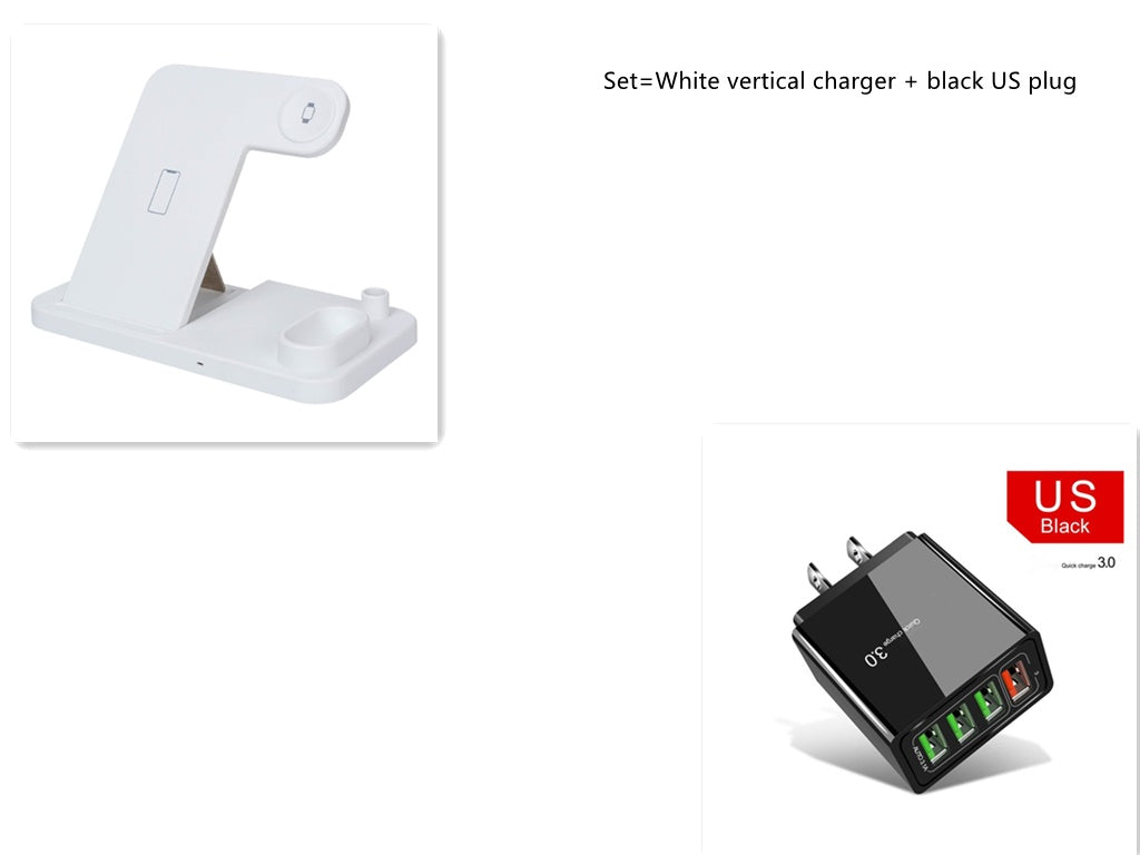 4 in 1 Wireless Charger Qi 10W Fast Charging