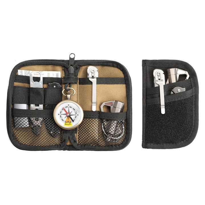 Portable Multi-purpose EDC Tool Storage Bag Mini-portable Daily Card Holder Wallet