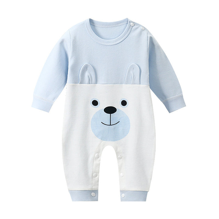 Romper Long-sleeved Cotton Romper Baby Clothes