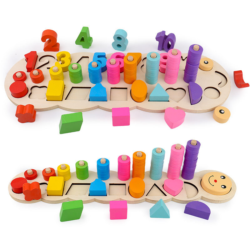 Early Childhood Education Wooden Logarithmic Board