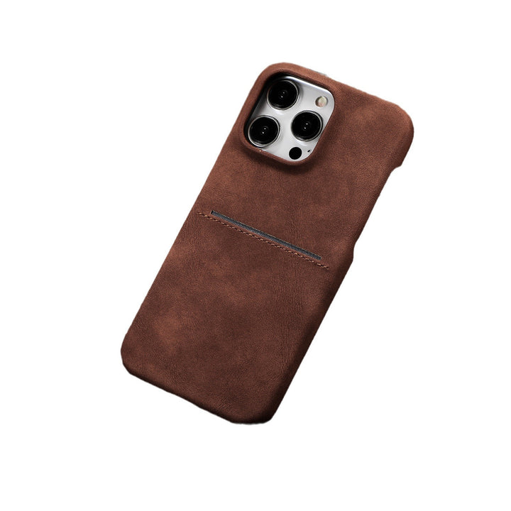 Suitable Phone Case Sheepskin Feeling Business Drop-resistant Protective Cover