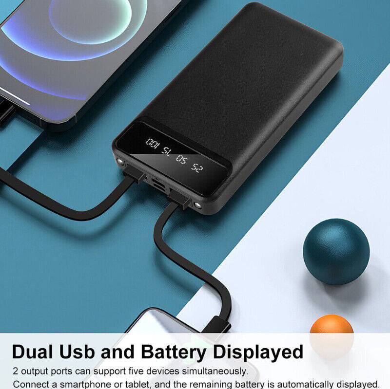 6000mAh Mobile Power Bank Telefon Mobile Backup Baterie de rezervă Convenabil Marea Britanie