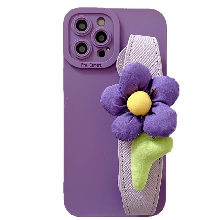 Flower Wristband Holder Phone Case