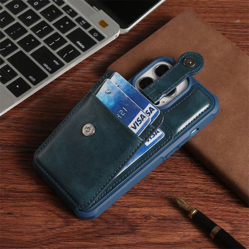 Leather Card Flip Stand Phone Case Cover