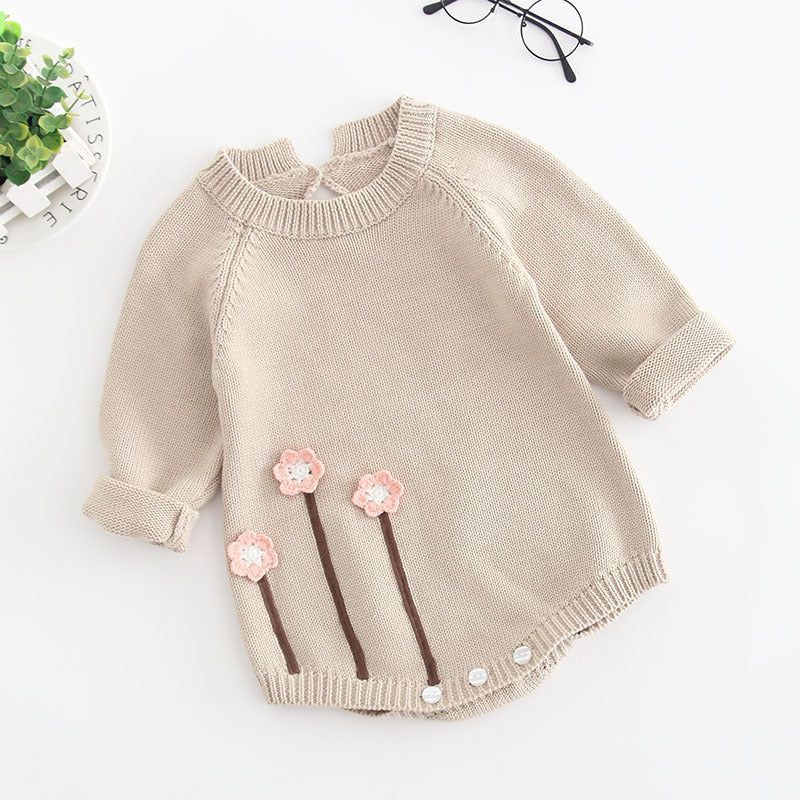 Baby knit jumpsuit