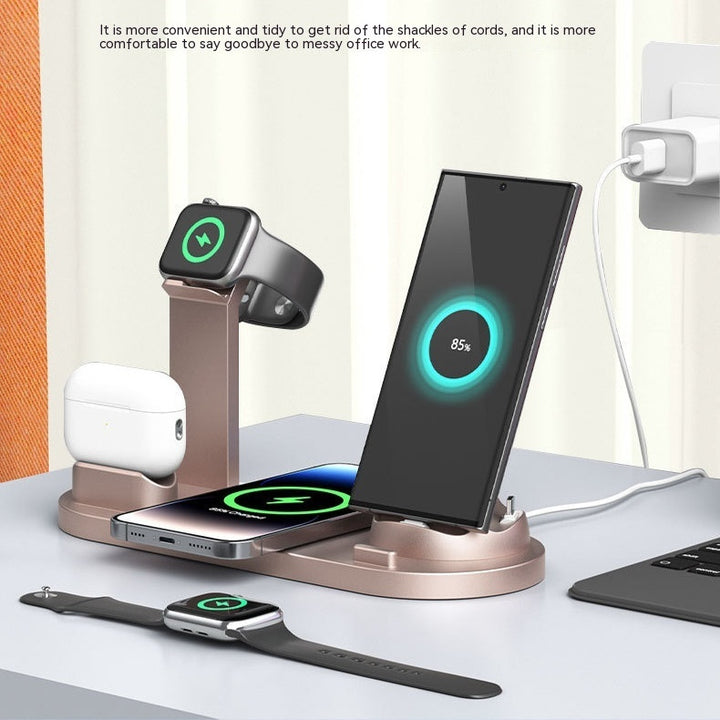 Three-in-one Wireless Charger Mobile Phone Holder