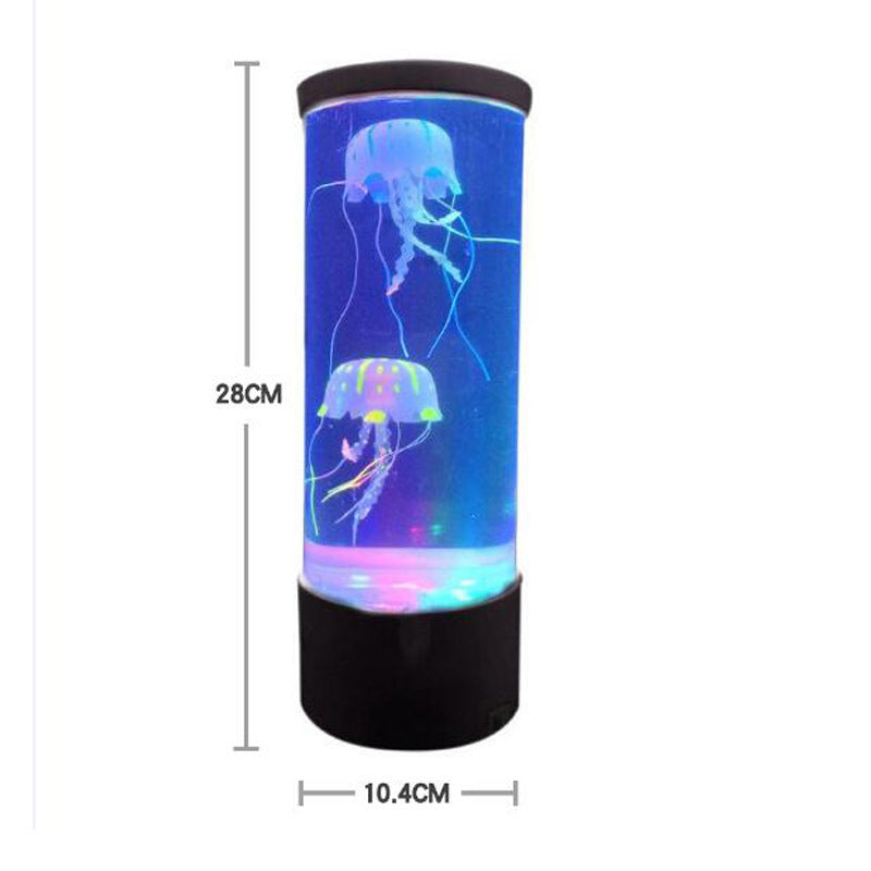 LED JELTYFISH LAMPA LAMPĂ DE NOAPTE LUMINĂ NOAPTĂ USB