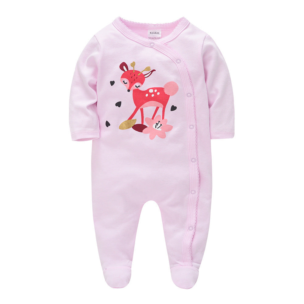 Cartoon baby jumpsuit