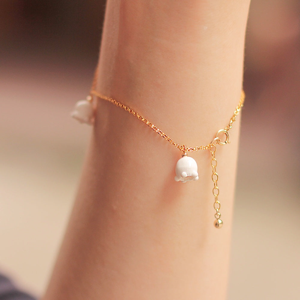 Retro Trend Bone China Bracelet Women