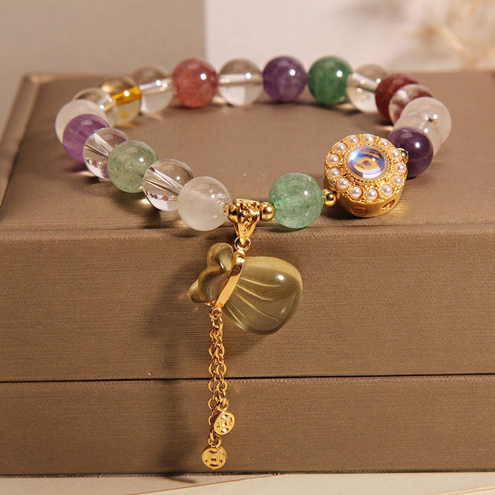 Natural Duobao Crystal Bracelet Special-interest Design